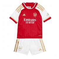 Billiga Arsenal Barnkläder Hemma fotbollskläder till baby 2023-24 Kortärmad (+ Korta byxor)